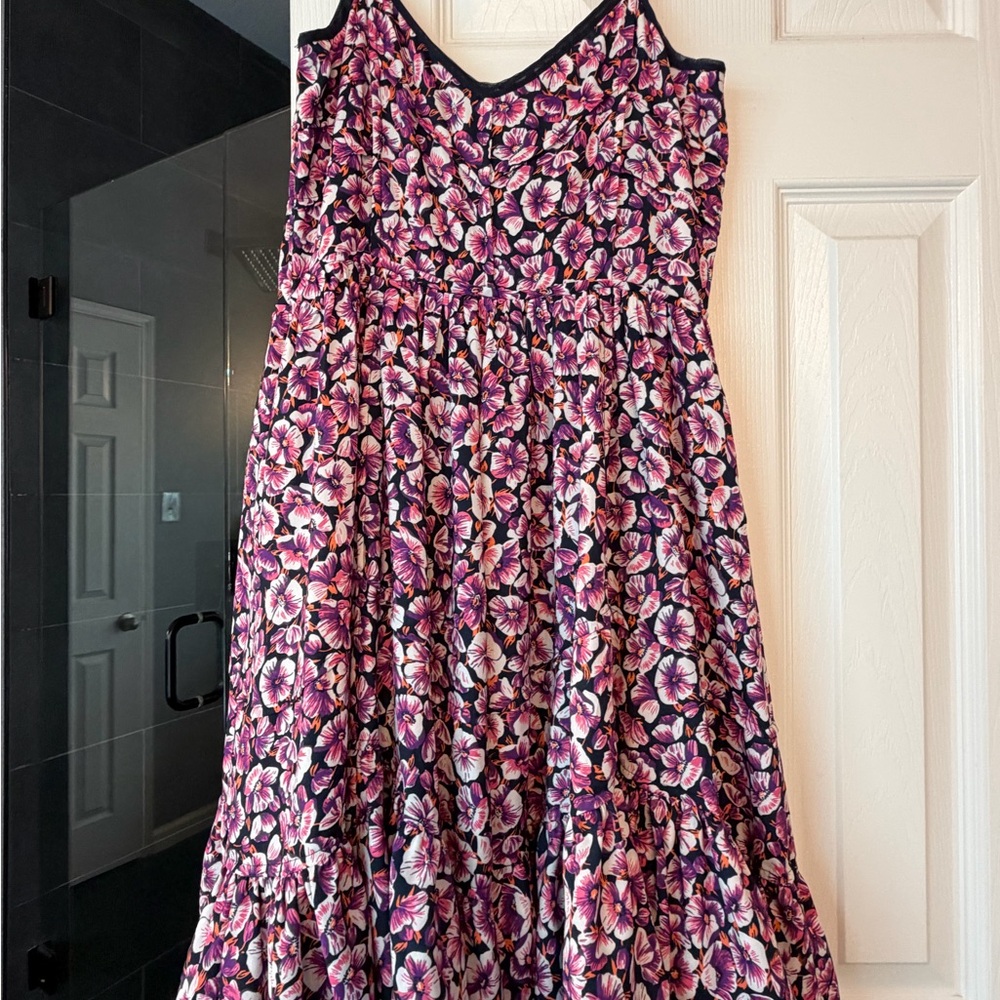 Juicy Couture Floral Mini Dress - Pink and Purple